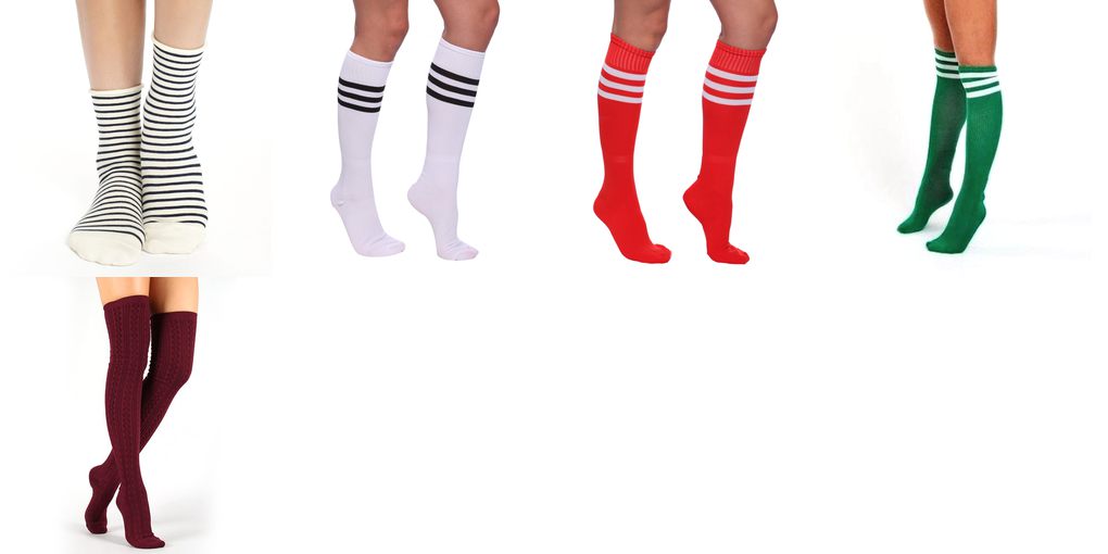 sexi rde tube socks